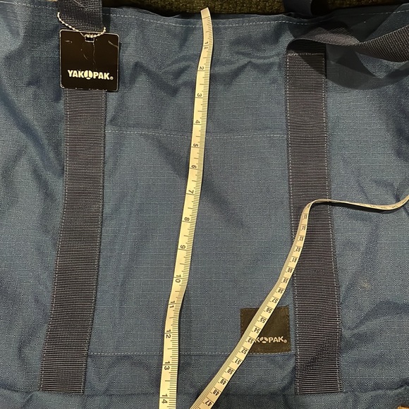 Yak Pak blue men’s tote bag - Picture 8 of 8
